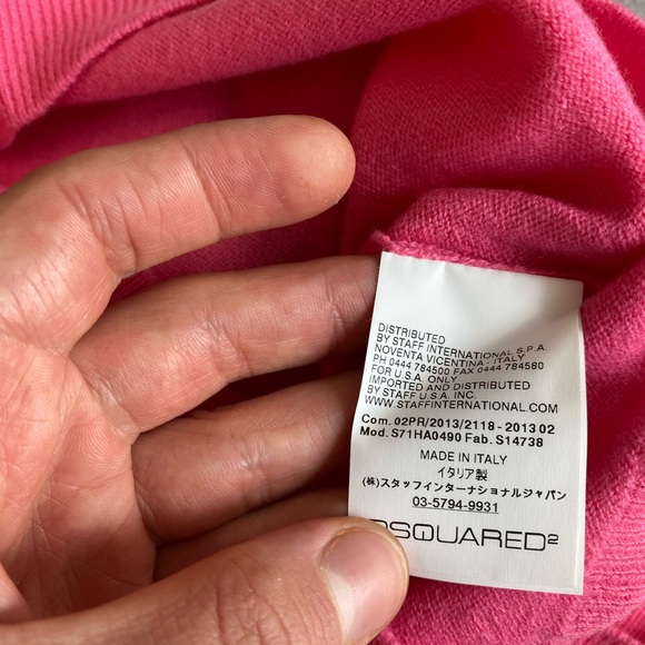 Dsquared men wool west . Size L( small fit ) - Picture 7 of 8